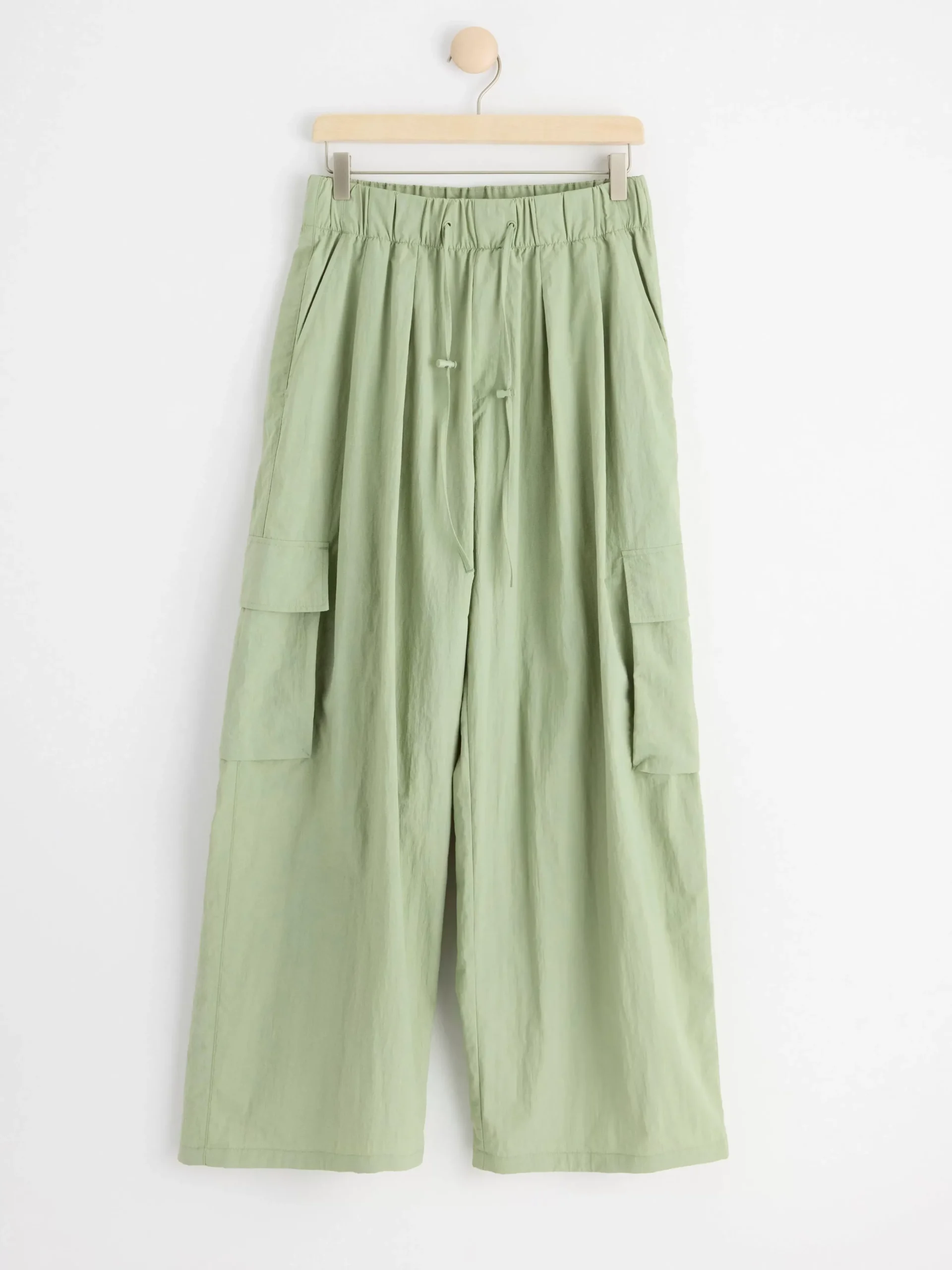 Byxor>Lindex Vid Cargobyxa Light Dusty Green