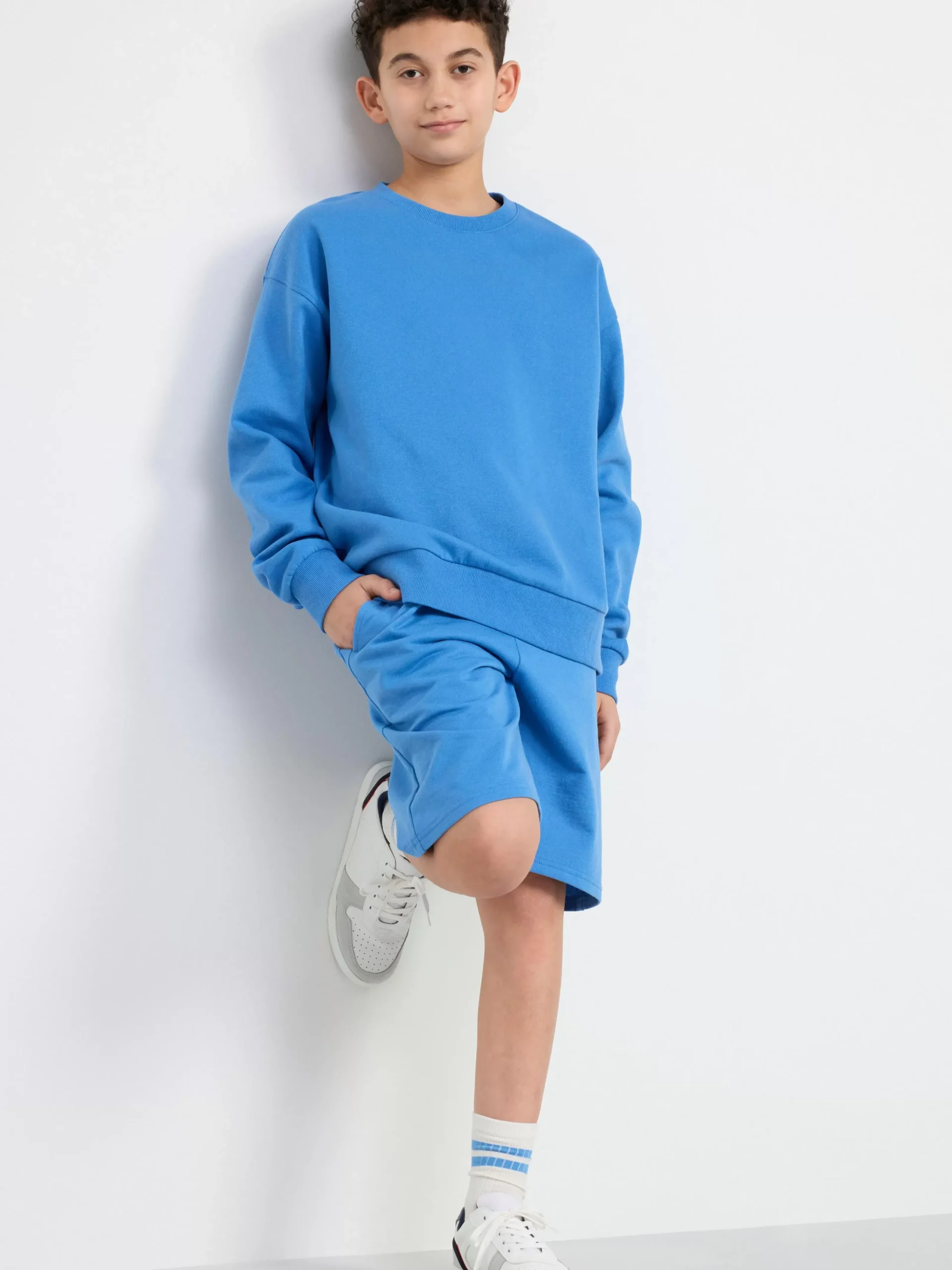 Byxor & Leggings>Lindex Vida Sweatshirtshorts Blue