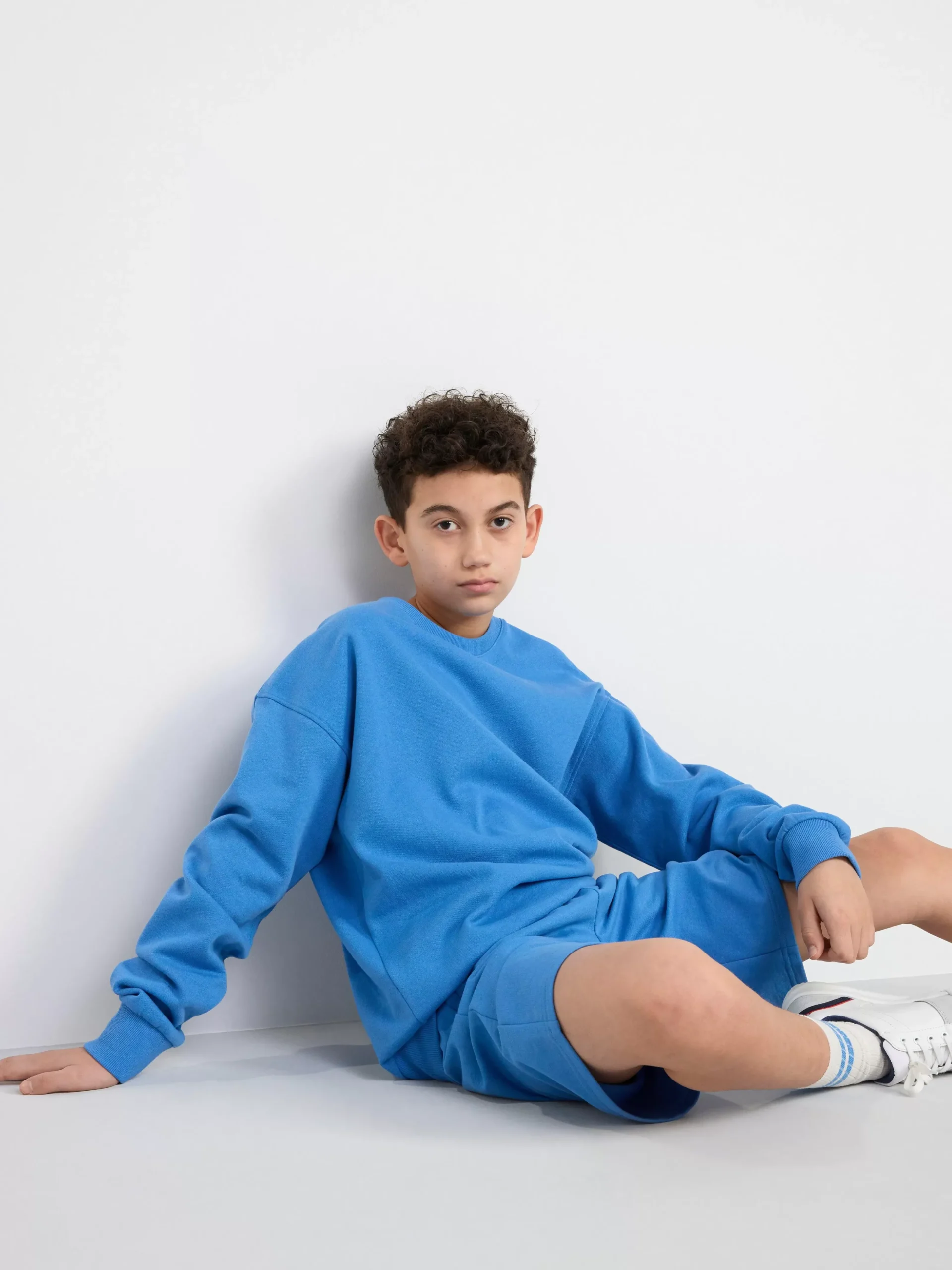 Byxor & Leggings>Lindex Vida Sweatshirtshorts Blue