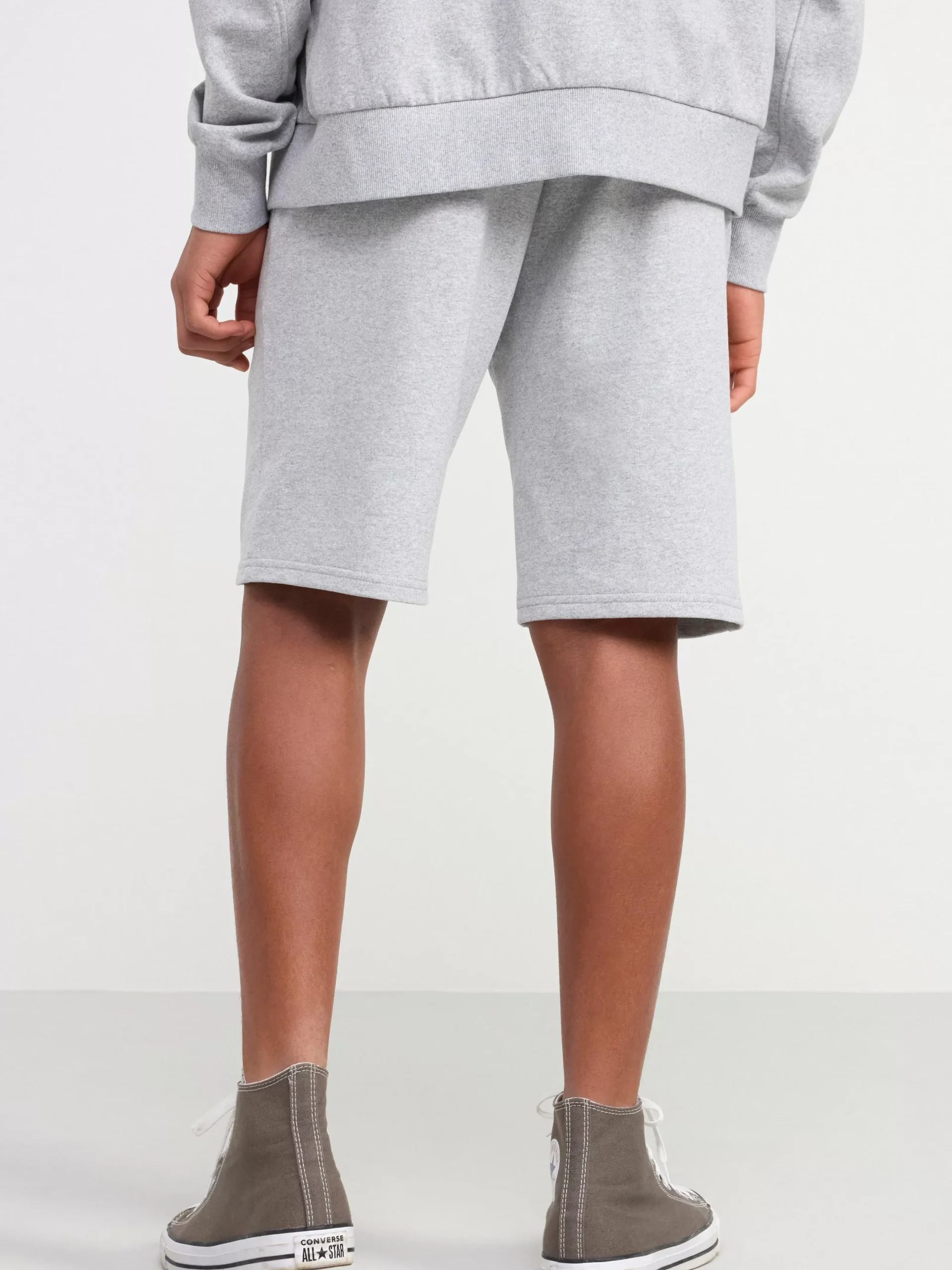 Byxor & Leggings>Lindex Vida Sweatshirtshorts Grey Melange