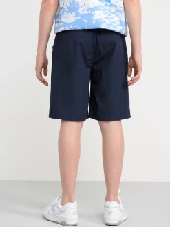 Byxor & Leggings>Lindex Vilgot Shorts Med Normalhog Midja Och Vida, Raka Ben Navy