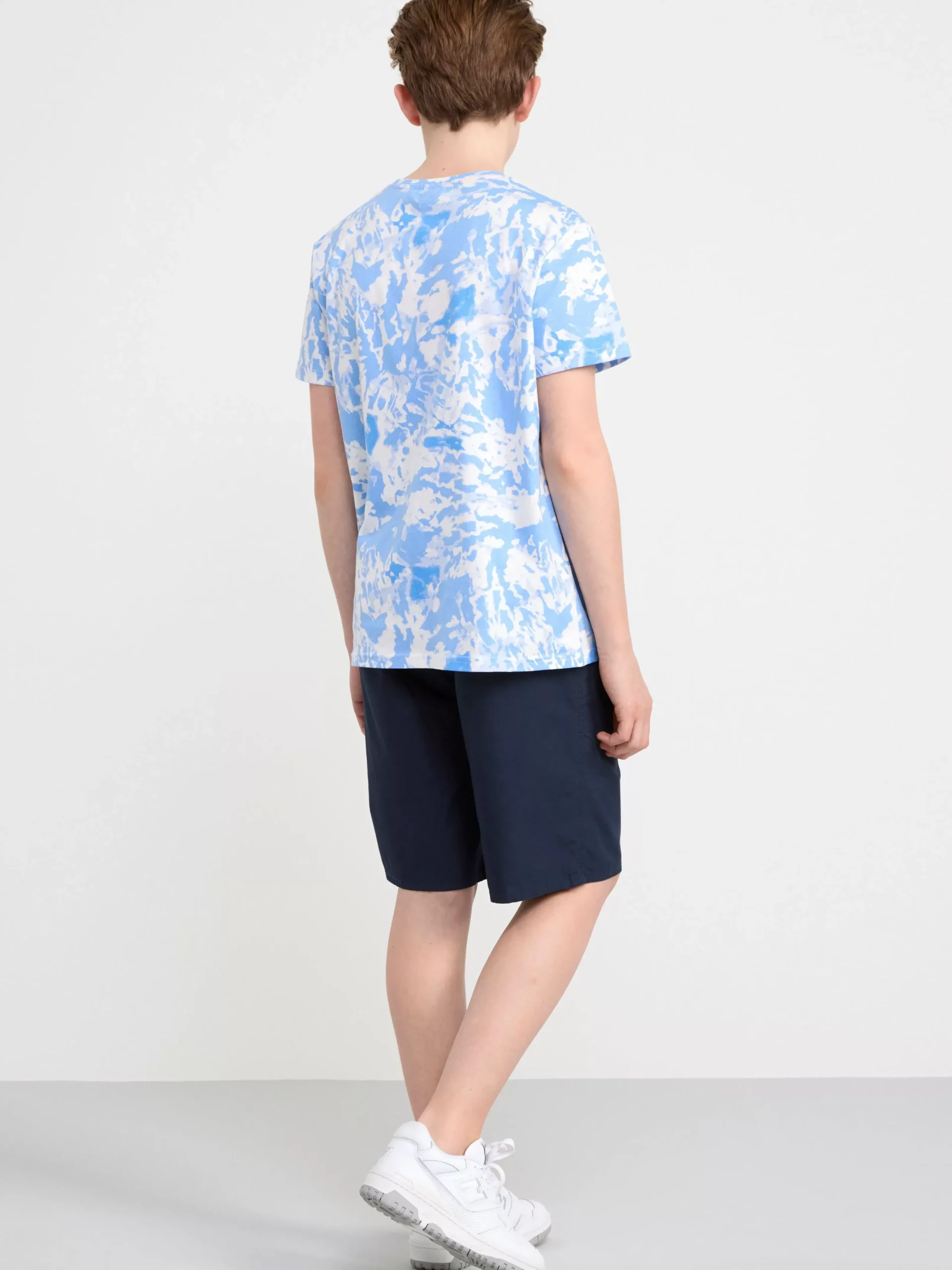 Byxor & Leggings>Lindex Vilgot Shorts Med Normalhog Midja Och Vida, Raka Ben Navy