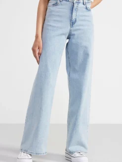 Jeans>Lindex Viola Extra Vida High Waist Jeans Light Denim