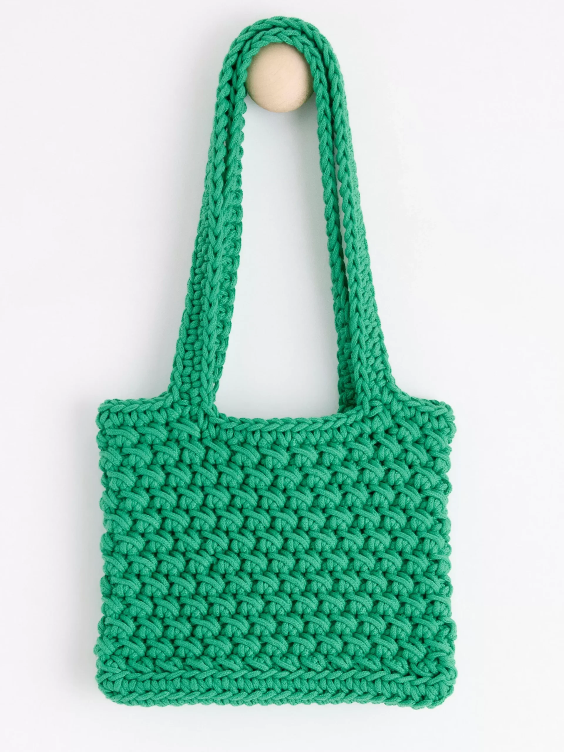 Accessoarer>Lindex Virkad Vaska Green