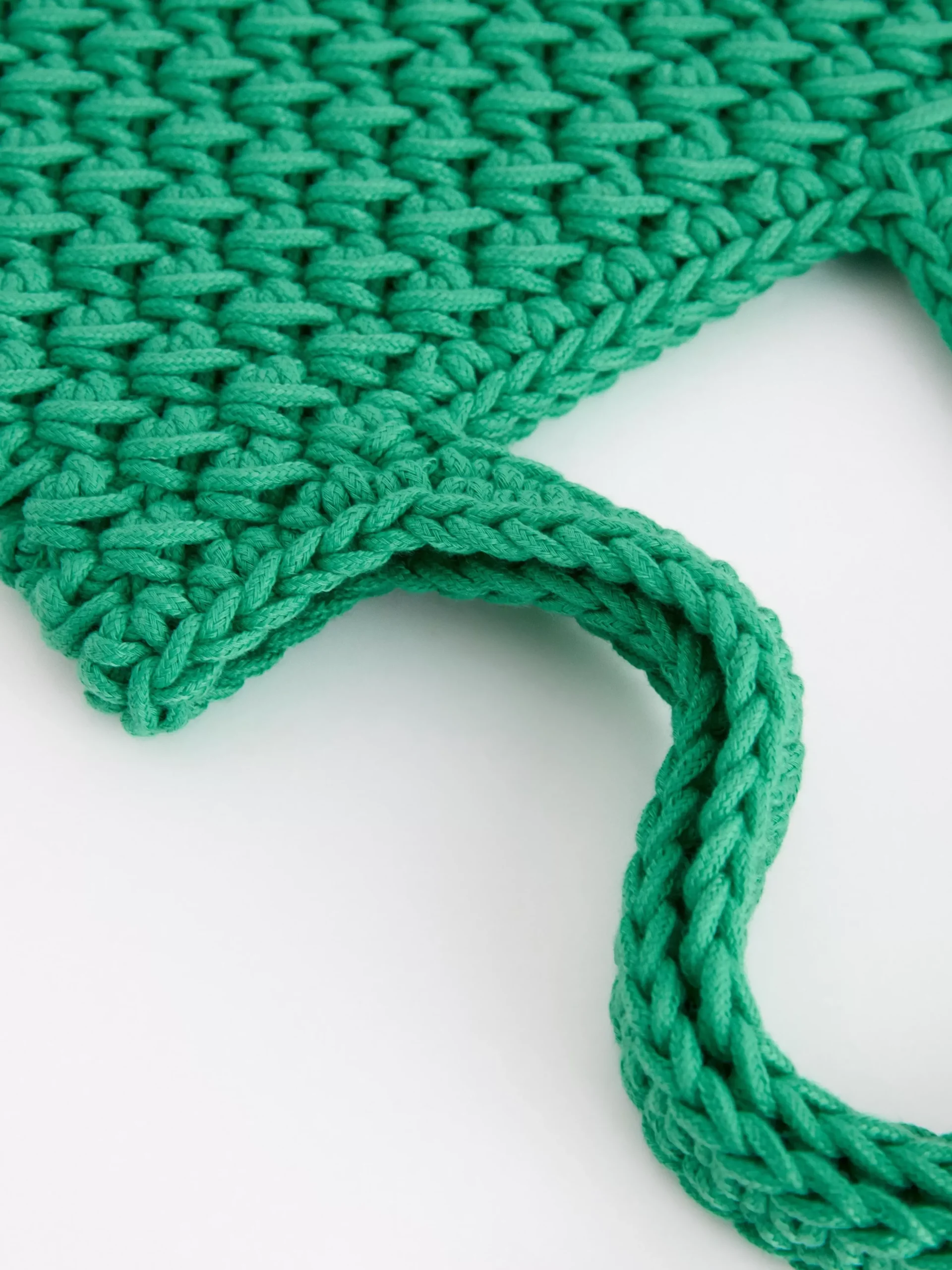 Accessoarer>Lindex Virkad Vaska Green