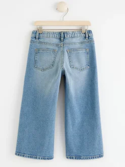 Jeans>Lindex Vivi Vida Croppade Jeans Med Normalhog Midja Denim
